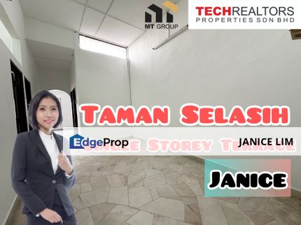 Taman Selasih Single Storey Terrace near to Lotus Kulim For Sale, Kedah, Kulim