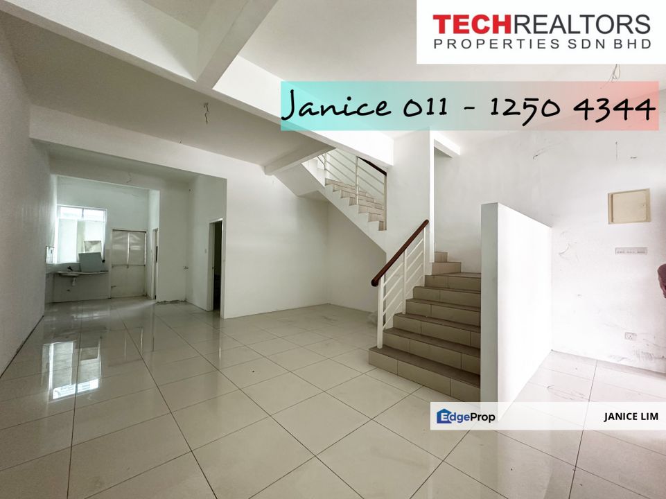 Taman Pasir Indah Sungai Dua Extra Long Car Park Double Storey Terrace For Sale, Penang, Permatang Pauh