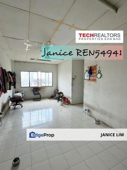 Pangsapuri Perai Utama Apartment For Sale, Penang, Seberang Perai