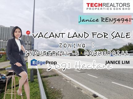 Bukit Tengah Bukit Mertajam Vacant Land For Sale, Penang, Bukit Mertajam