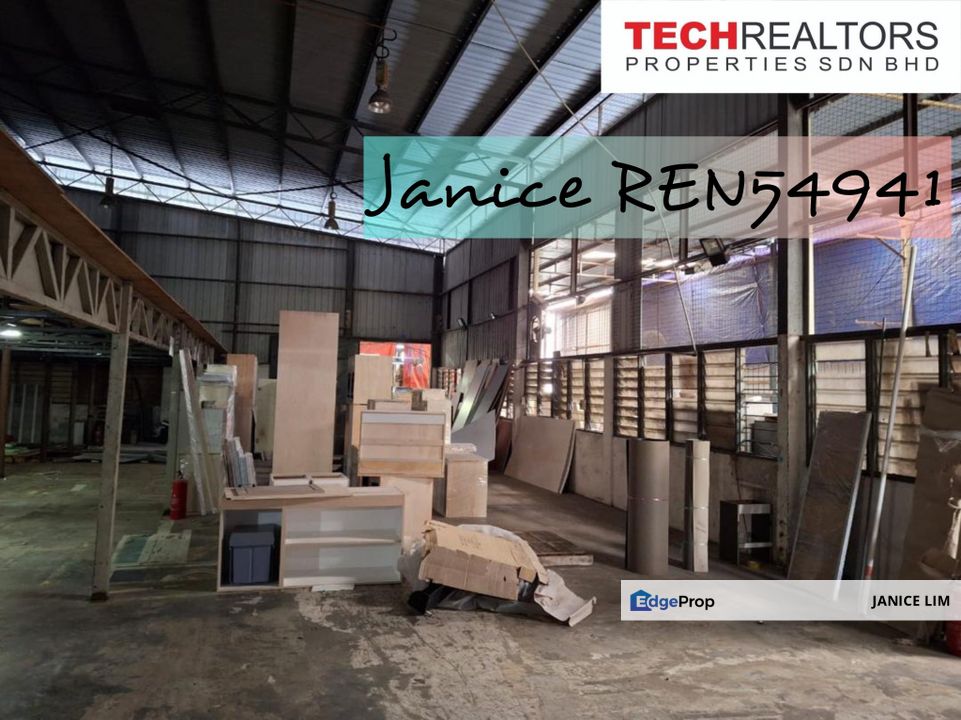 Taman Industri Waja 1.5 Storey Semi D Light Industri For Rent, Kedah, Kulim