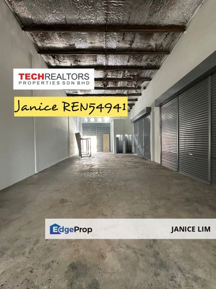 Taman Perindustrian Machang Indah 1.5 Storey Light Industry For Rent, Penang, Bukit Mertajam