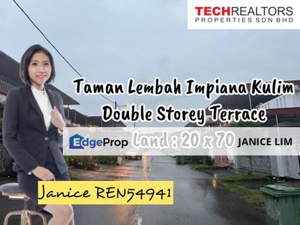 Taman Lembah Impiana double storey terrace for sale, Kedah, Kulim