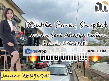 Taman Seri Akasia Double Storey Shoplot For Sale, Kedah, Kulim