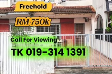 Taman Setapak Garden 2 Storey Terrace House For Sale
