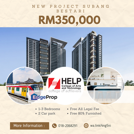 Next to Kwasa Damansara new launch project for sale, Selangor, Shah Alam