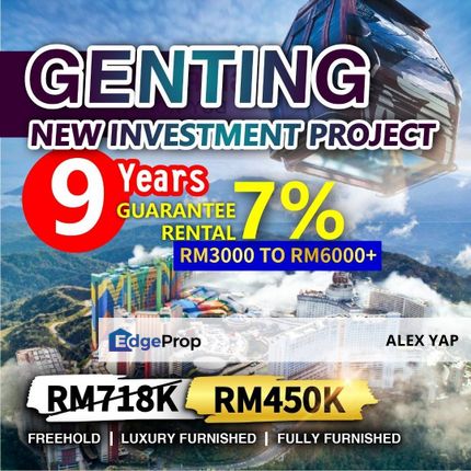 Grand Ion Majestic Guaranteed return 21% (Hilltop), Pahang, Genting Highlands