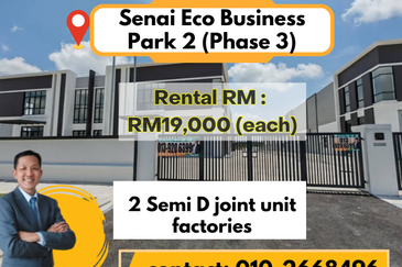 Senai New Semi-Detached Factory