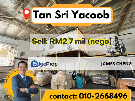 Tan Sri Yacoob Taman Perindustrian JB Perdana Semi D Light Industry Factory for Sale, Johor, Skudai