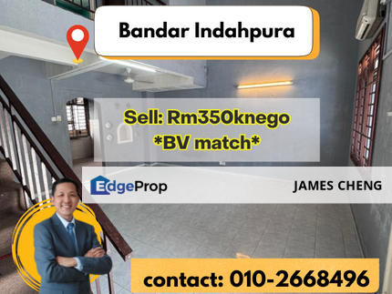Bandar Indahpura Single Storey Medium Cost house for Sale, Johor, Kulai