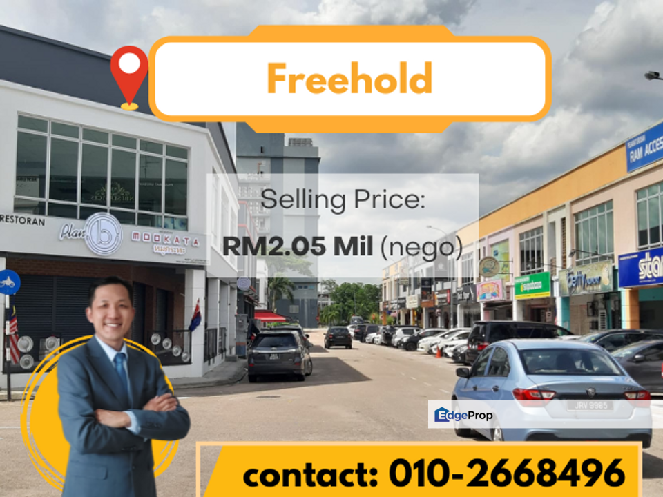 Nusa Bestari double storey shoplot High ROI 5.44% for Sale, Johor, 