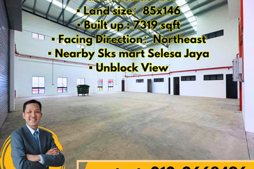 Taman Industri Jaya 1.5 Storey Semi D Factory For Rent