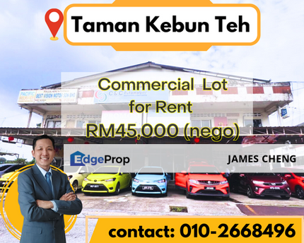 Kebun Teh, Jalan Tebrau Commercial Lots for Rent, Johor, Johor Bahru