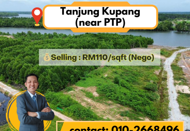 Tanjung Kupang, Gelang Patah Heavy Industry Land (near PTP) for Sale