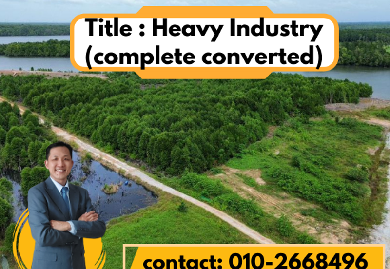 Tanjung Kupang, Gelang Patah Heavy Industry Land (near PTP) for Sale