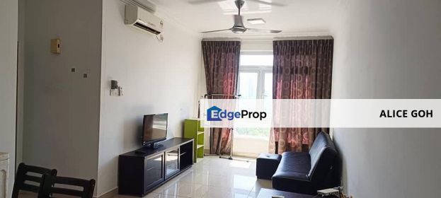 Golden Sand Seaview Residence @ JB Town For Rent - 1 Bed 1 Bath (Fully Furnished), Johor, Johor Bahru