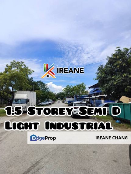 1.5 Storey Semi D Light Industrial Taman Industri Waja For Rent, Kedah, Kulim