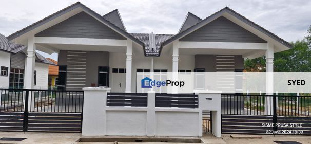 Rumah Semi-D Satu Tingkat Berhampiran Sk Kompleks Gong Badak, Terengganu, Kuala Terengganu