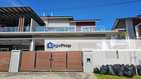 Taman Kluang Perdana Double Storey Semi D Cluster House for Sale, Johor, Kluang