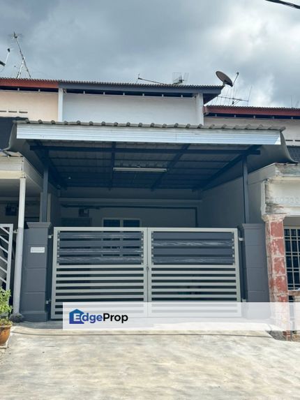 Taman Megah Kluang Double Storey Low Cost House for Sale (100% full loan), Johor, Kluang