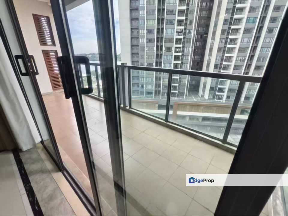 R&F Princess Cove Phase 1 Long Balcony 3Bed 2Bath for Rent, Johor, Johor Bahru