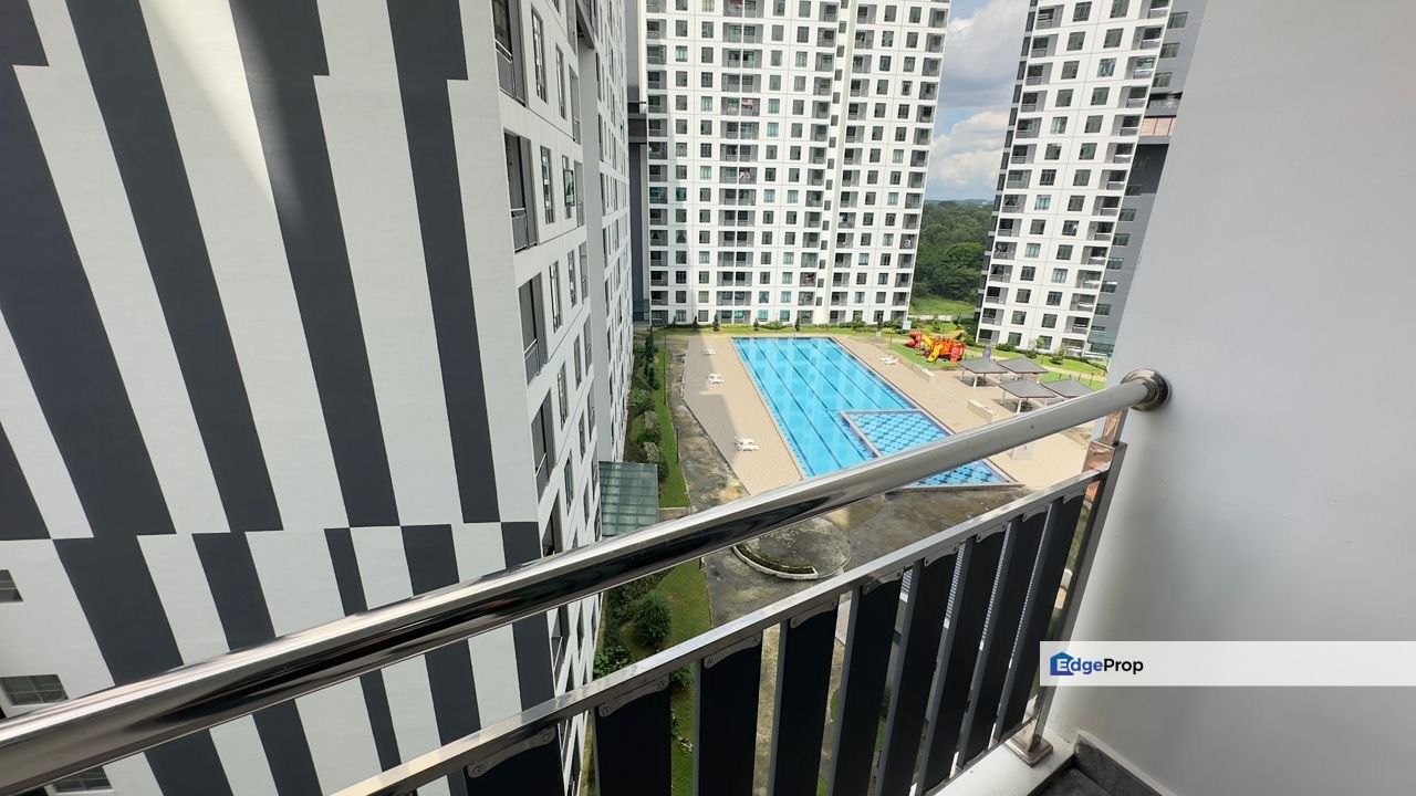 KSL residence 2 @ Kangkar Tebrau Mid Floor Pool View unit for Rent, Johor, Johor Bahru