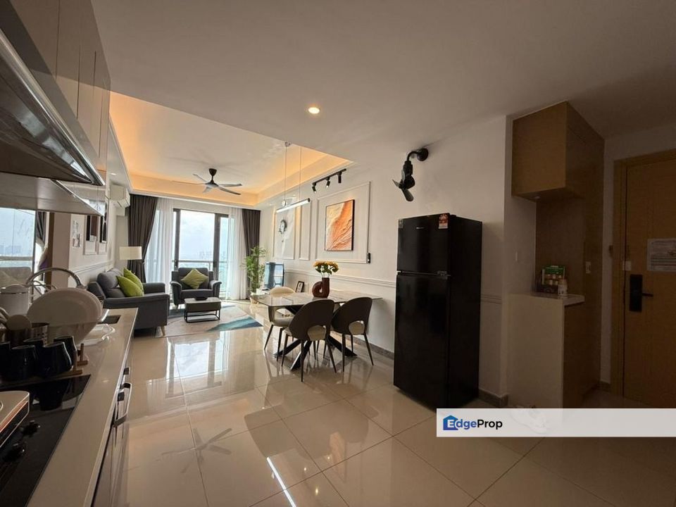 R&F Princess Cove Phase 2 Seaview High Floor 3Bed 1Bath for Rent, Johor, Johor Bahru