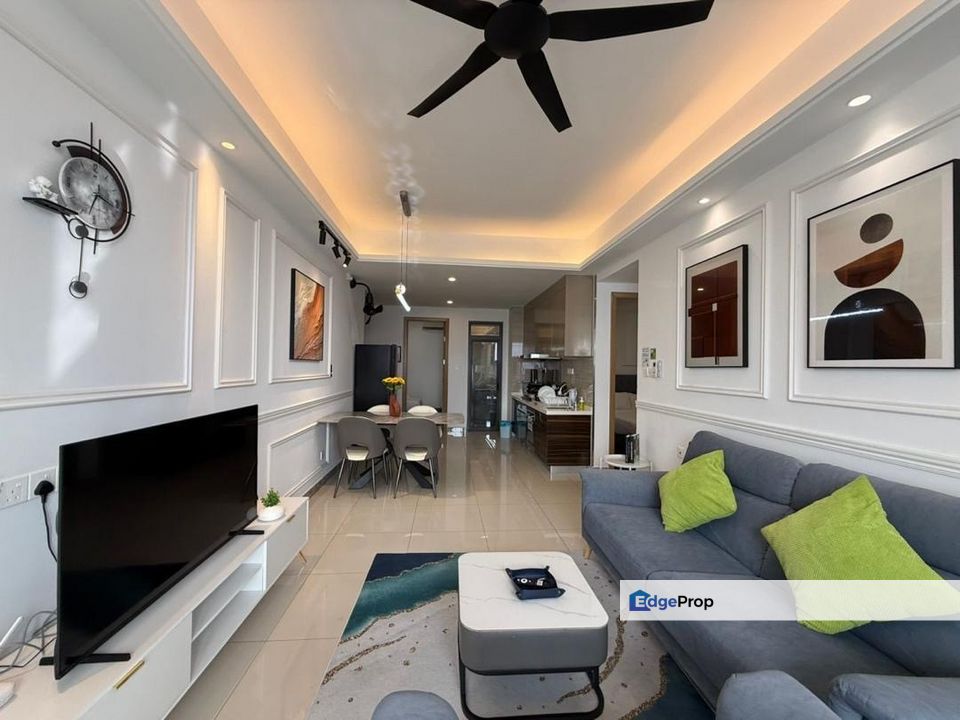 R&F Princess Cove Phase 2 Seaview High Floor 3Bed 1Bath for Rent, Johor, Johor Bahru