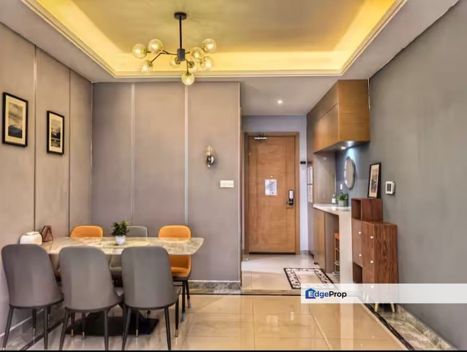 R&F Princess Cove Phase 1 High Floor fully furnished 3Bed 2Bath for Rent, Johor, Johor Bahru