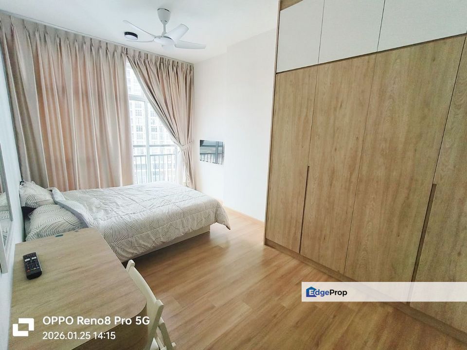 Midas Seri Alam Apartment 2Bed 2Bath fully Furnished for Rent, Johor, Pasir Gudang