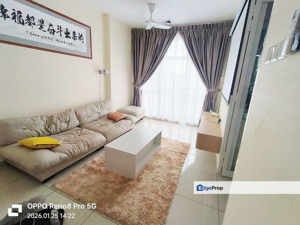 Midas Seri Alam Apartment 2Bed 2Bath fully Furnished for Rent, Johor, Pasir Gudang