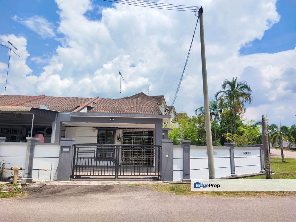 Taman Mengkibol Kluang Single Storey Corner Terrace House for Sale ...