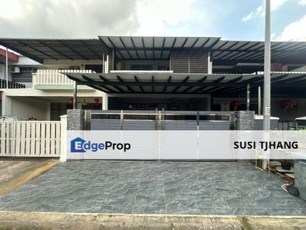 Taman Nusa Bestari , Double Storey Terrace BUMI Lot Fully Renovated & Furnished for sale , Johor, Skudai