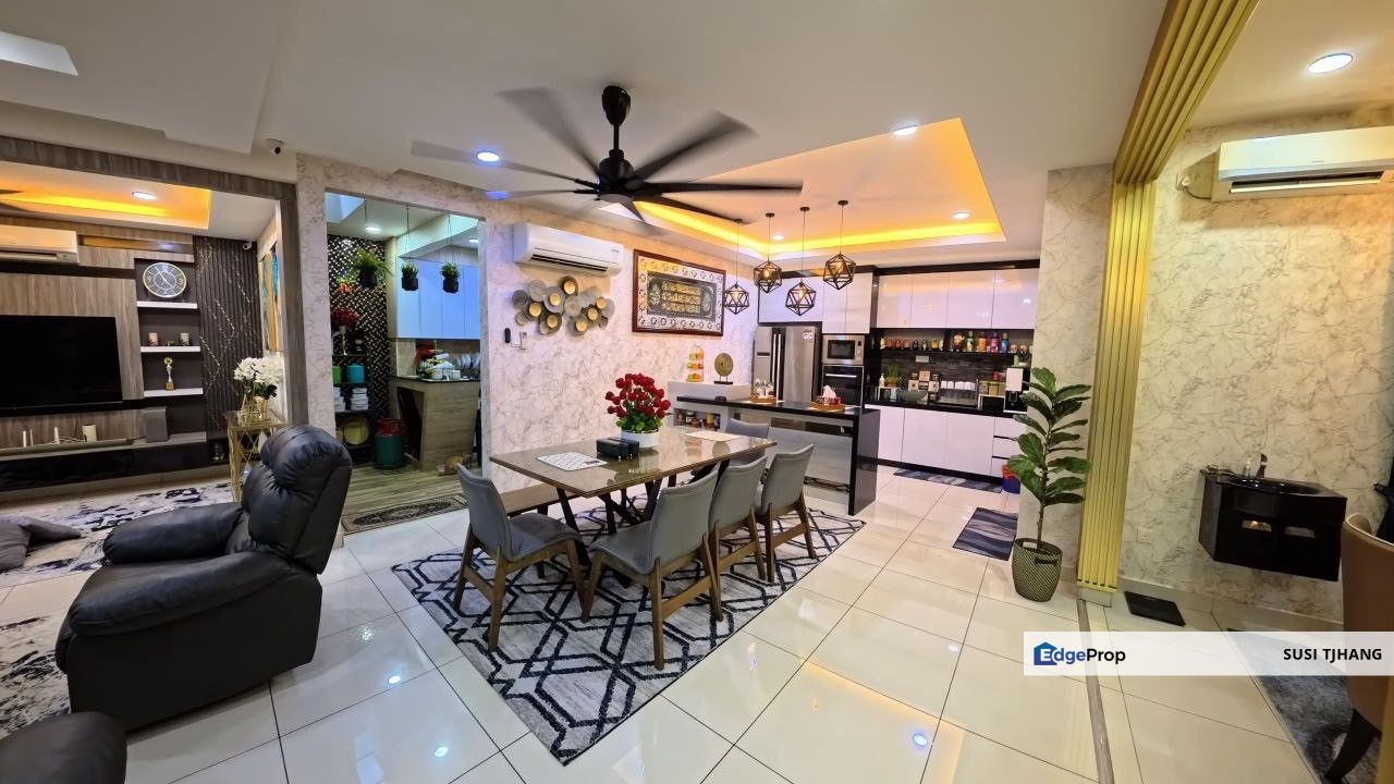 Taman Skudai Indah 2 Indah Height, Three Storey Cluster BUMI LOT for sale , Johor, Skudai