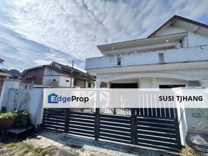 Ulu Tiram Jalan Denai , Single Storey Terrace End lot FULLY RENOVATED for sale, Johor, Ulu Tiram