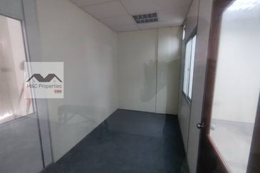 Taman Aman Ground Floor Shop Office Bandar Baru Lukut For Rent!!