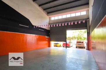 Senawang Business Park Light Industrial 1 Storey Link Factory For Sale