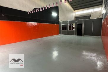 Senawang Business Park Light Industrial 1 Storey Link Factory For Sale