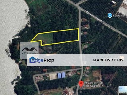 Agricultural Land 4.6166 Acres Kampung Kuala Lukut Chuah For Sale!!, Negeri Sembilan, Port Dickson