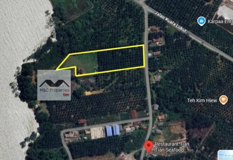 Agricultural Land 4.6166 Acres Kampung Kuala Lukut Chuah For Sale!!