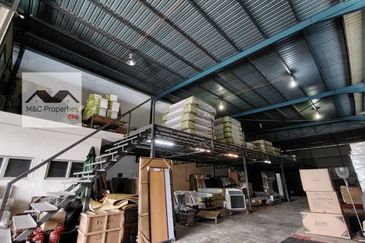 Rantau 1 Storey Semi-D Factory With Land Area 10065 Sqft For Rent!!