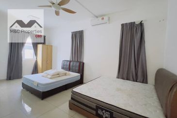 Adira Semi Furnished End Lot 2 Storey Terraced Sendayan For Rent!!