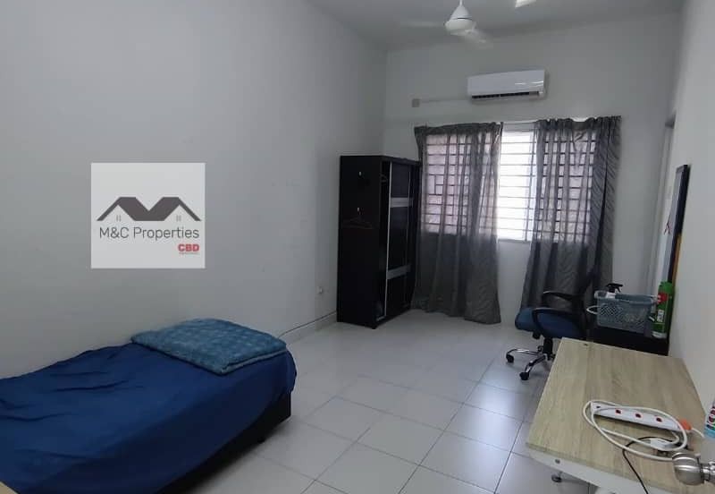 Sakura 90% Furnished Facing Empty 2 Storey Terraced S2 Heights Fr Rent