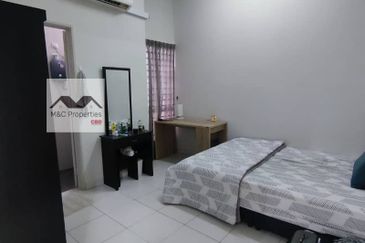 Sakura 90% Furnished Facing Empty 2 Storey Terraced S2 Heights Fr Rent