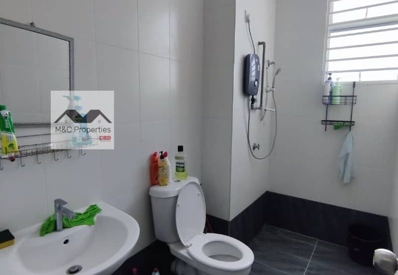 Sakura 90% Furnished Facing Empty 2 Storey Terraced S2 Heights Fr Rent