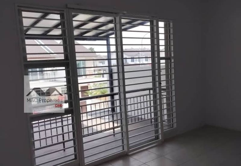 Taman Lazuli Brand New 2 Storey Terraced Galena Seremban For Rent!!