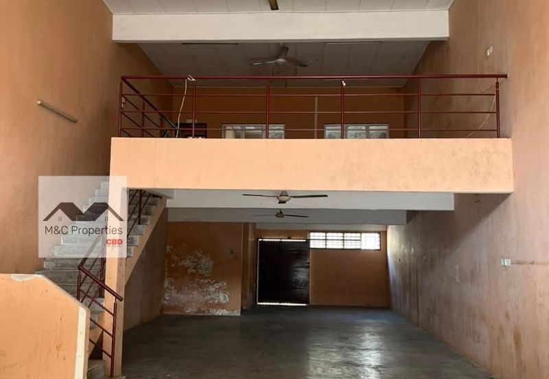 Garden Homes 1.5 Storey Link Factory With Mezzanine S2 For Rent!!