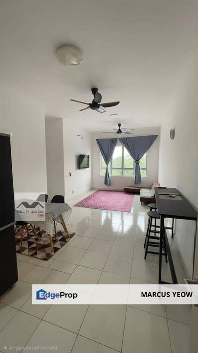 Safira Service Apartment Semi Furnished With 2 Parking Lots S2 Fr Rent, Negeri Sembilan, Seremban