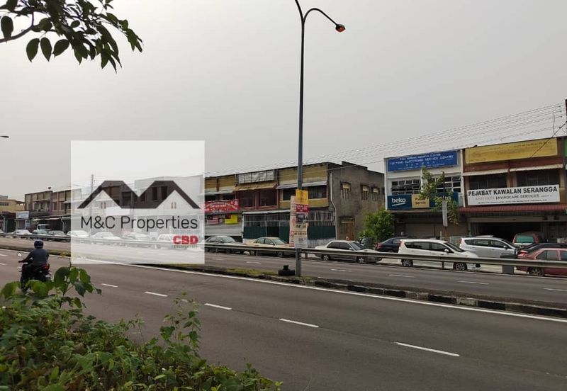 Taman Bukit Blossom 2 Storey Semi-D Shoplot With 5% Roi For Sale!!