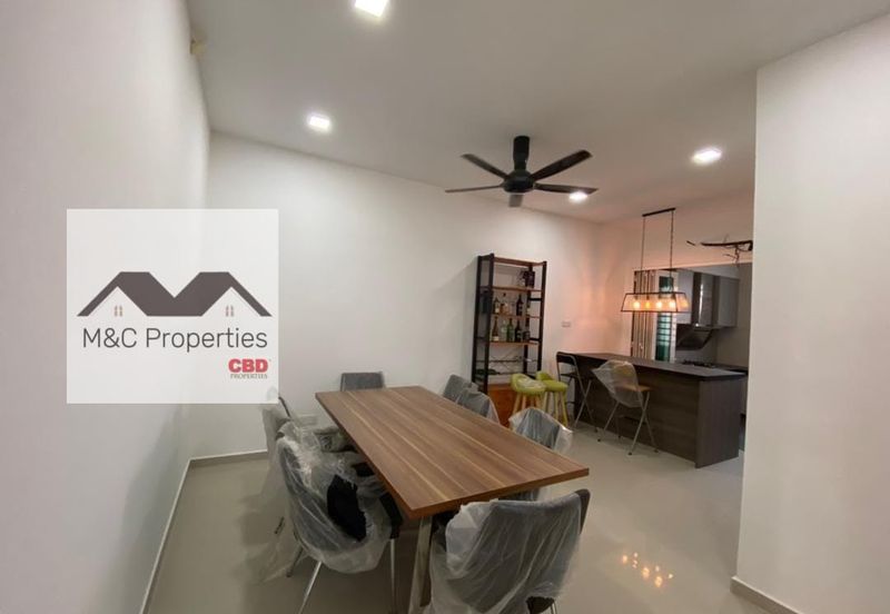 Sri Penaga Corner Fully Renovation & Kitchen Extended 2 Storey Semi-D!